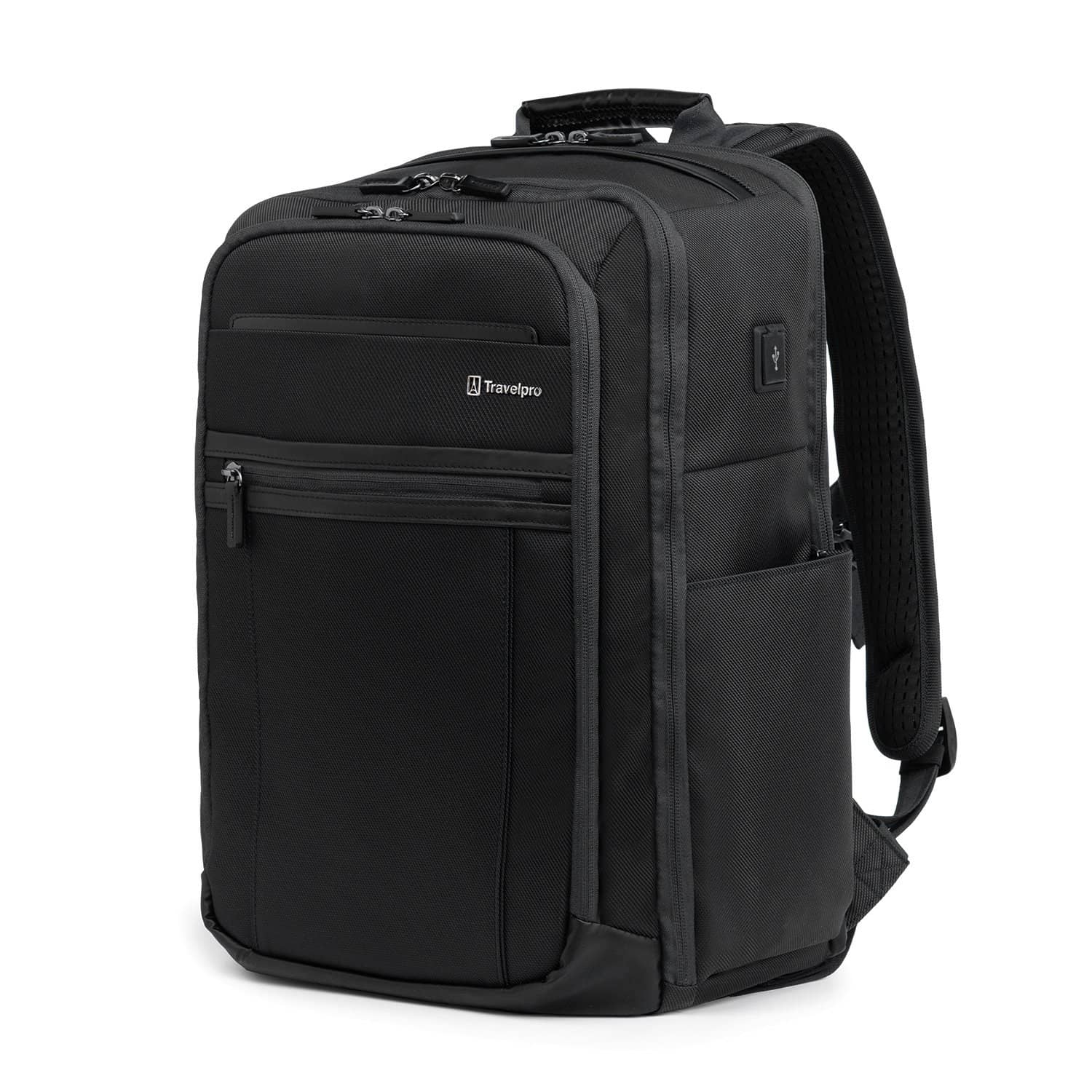 Travelpro Crew Executive Choice 3 Large Travel Backpack in Jet Black | Hands-Free Mobility