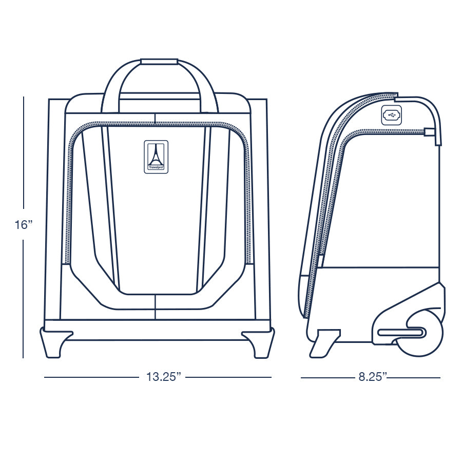 Set maletas de mano Armored Travel Carry On 2 pack 20” + 16”