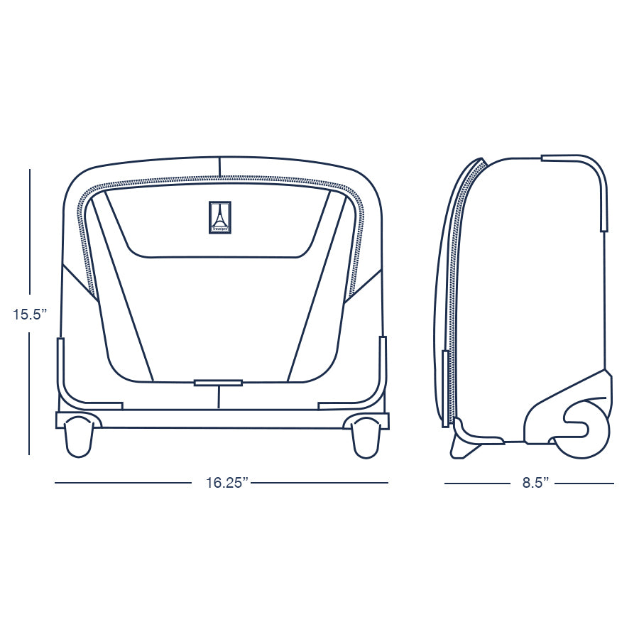 travel tote bag on wheels