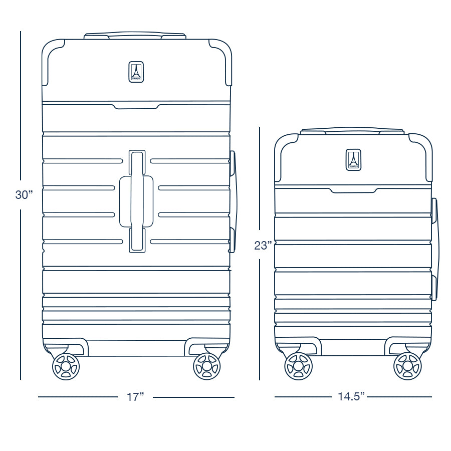 porter carry on dimensions