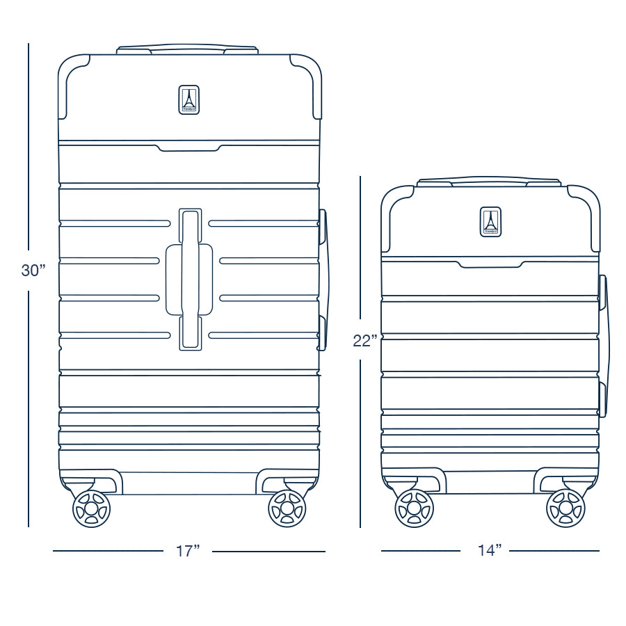 porter carry on dimensions