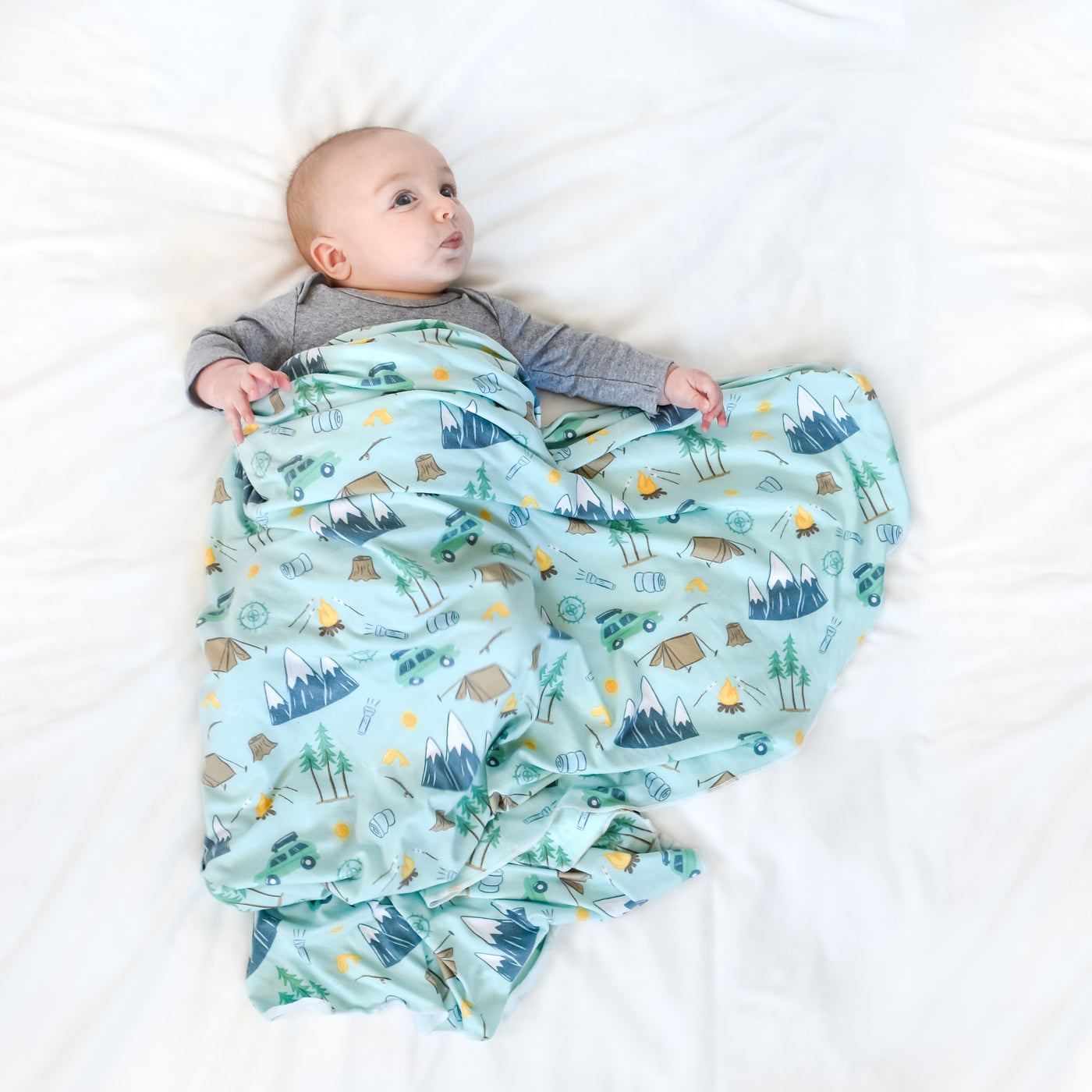 soft stretchy swaddle blankets