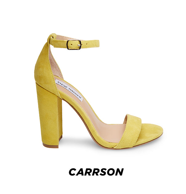 Carrson Sandale Gelb Steve Madden