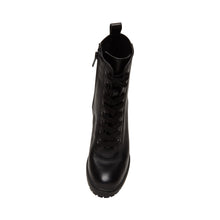 latch black leather steve madden