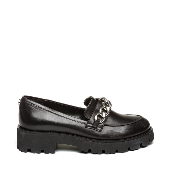 steve madden loafer black