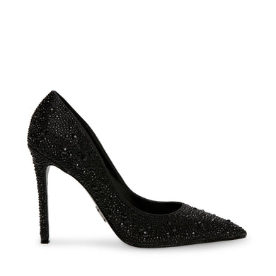 SEIIHEM Bling Women Platform Sandals Thick High Heels Black Glitter Open  Toe Pumps Party Prom Shoes