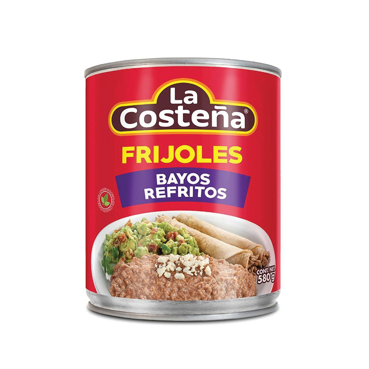 Frijoles Bayos La Costena Refritos En Lata Click Abasto