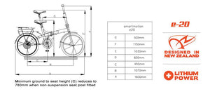 smartmotion e20 folding bike