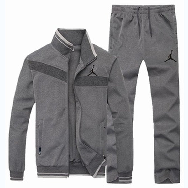 dark grey sweatsuit