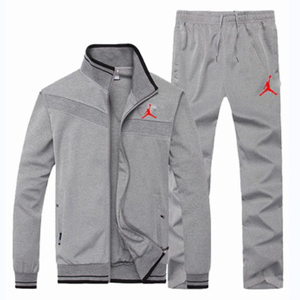 gray jordan sweat suit