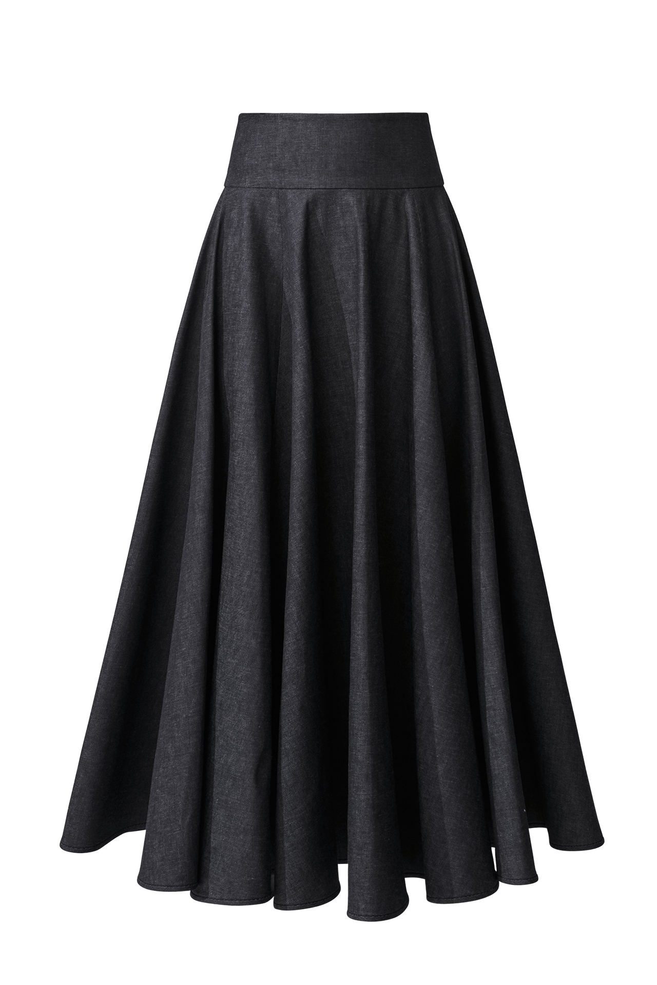 Ophelia Skirt Dark Denim