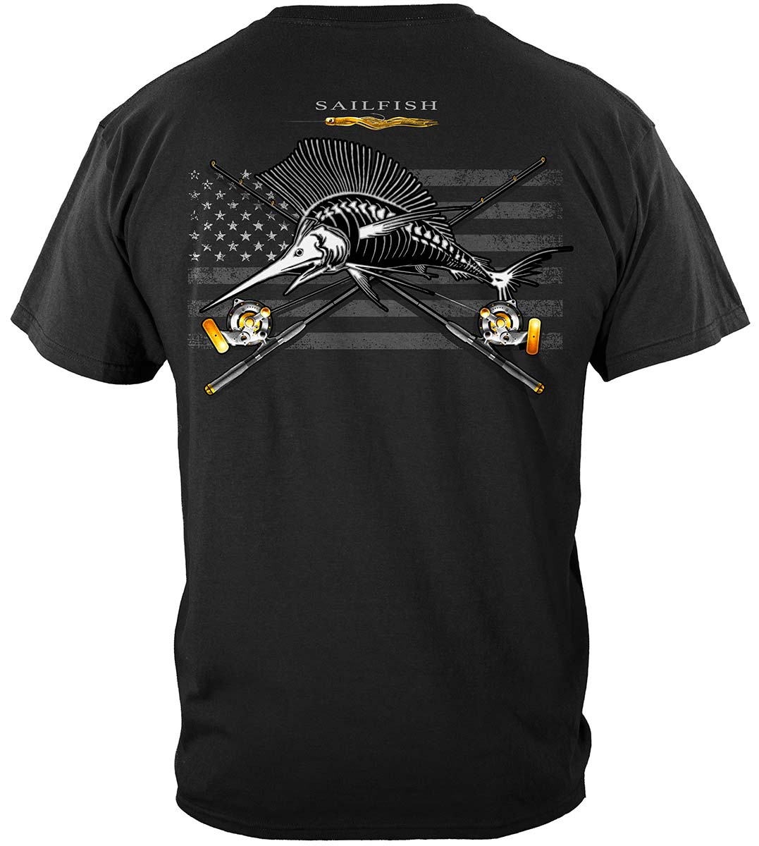 Patriotic SailFish Premium T-Shirt - Shop Erazor Bits