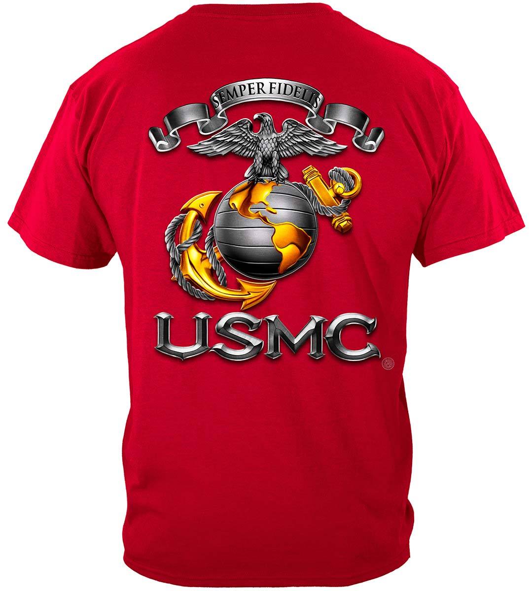 Image of USMC-Semper Fidelis T-Shirt