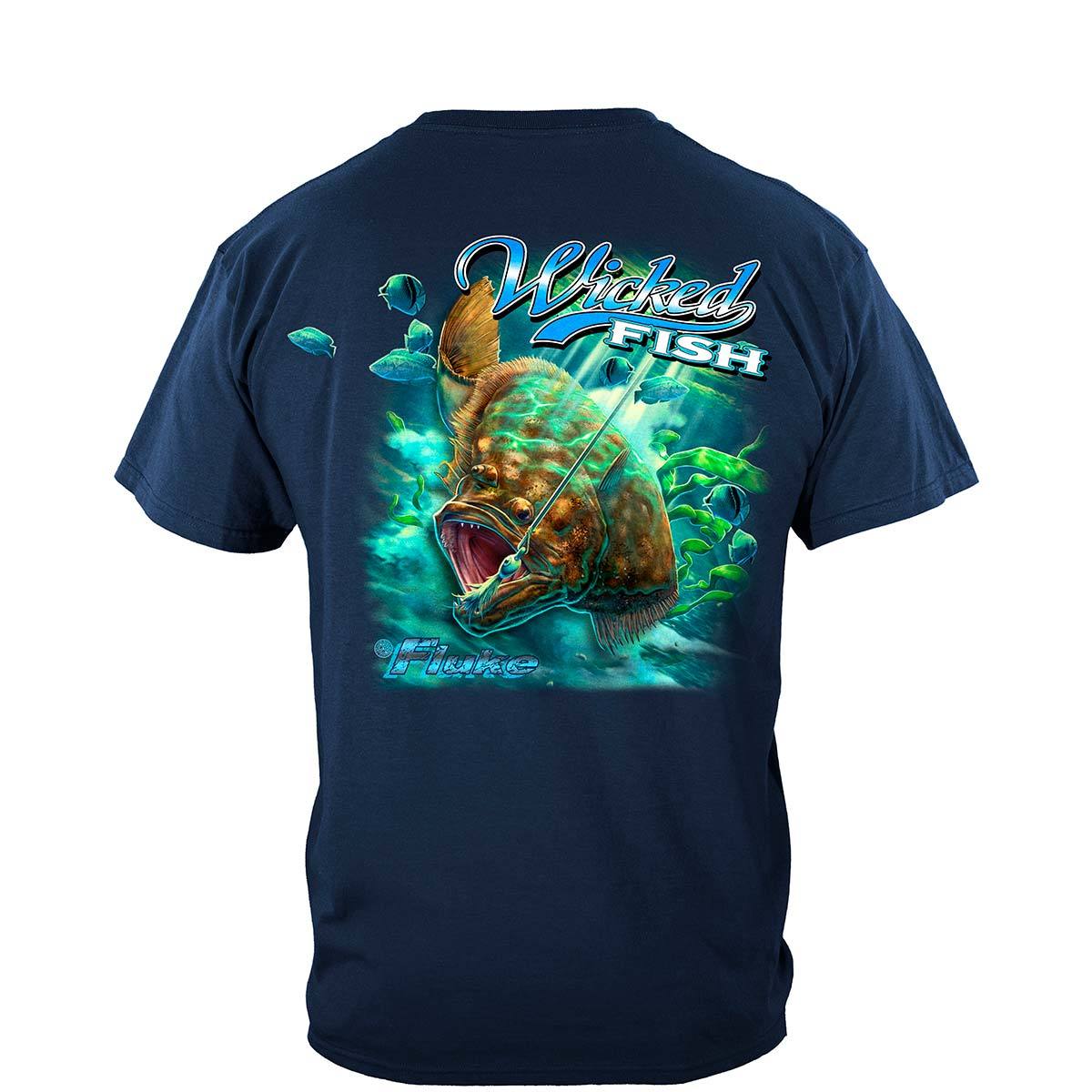 I Fish Therefore I'm Hooked Tuna Fishing T-Shirt - Tuna T-Shirts