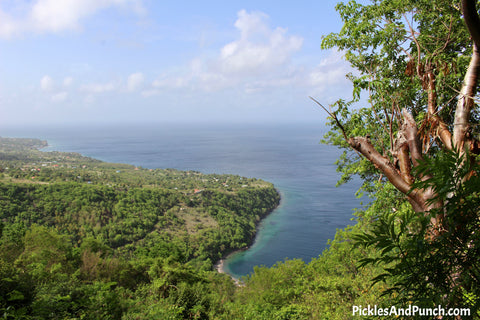 sandals grande st. lucian sgsl #stlouistostlucia 1/4 way point on hike gros piton