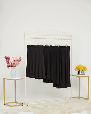 Novelty Combo Pleated Skirt - CHI-CHI NYC