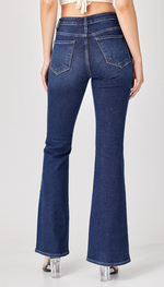 High Rise Basic Flare Jeans