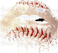 baseball lips shirt