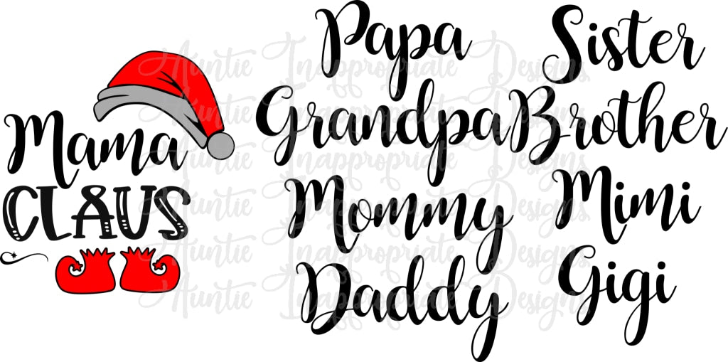 Free Free 341 Gigi Claus Svg SVG PNG EPS DXF File