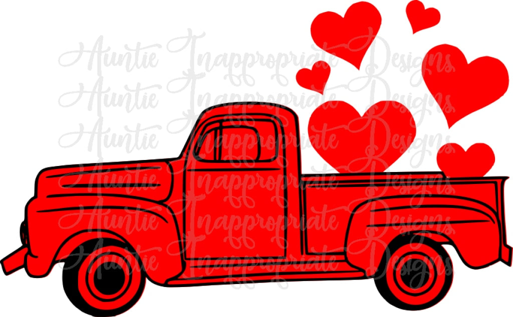 Free Free 151 Svg Truck With Hearts SVG PNG EPS DXF File