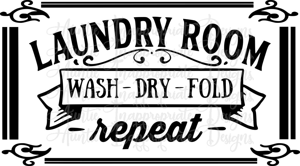 Download Laundry Room Svg File Auntie Inappropriate Designs