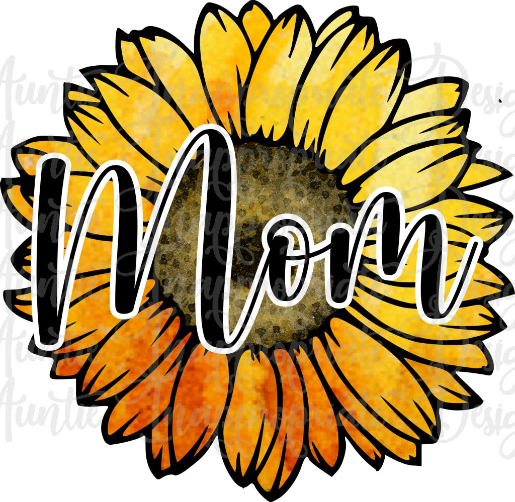 printable sunflower sublimation mom shirt htv transfer heat clip digital iron prints printing svg