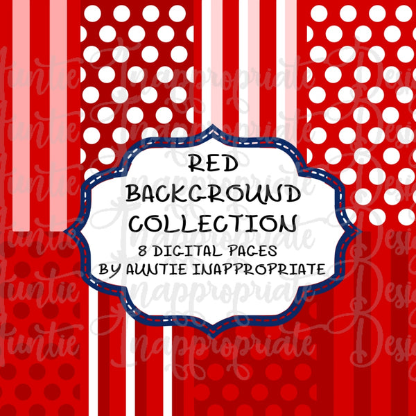 Download Red Background Collection Digital Paper Bundle Sublimation Files Png Auntie Inappropriate Designs