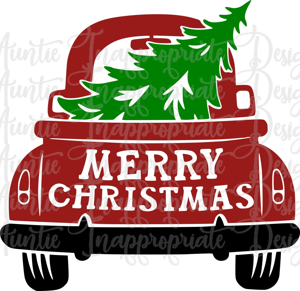 Free Free 316 Red Truck Christmas Svg SVG PNG EPS DXF File