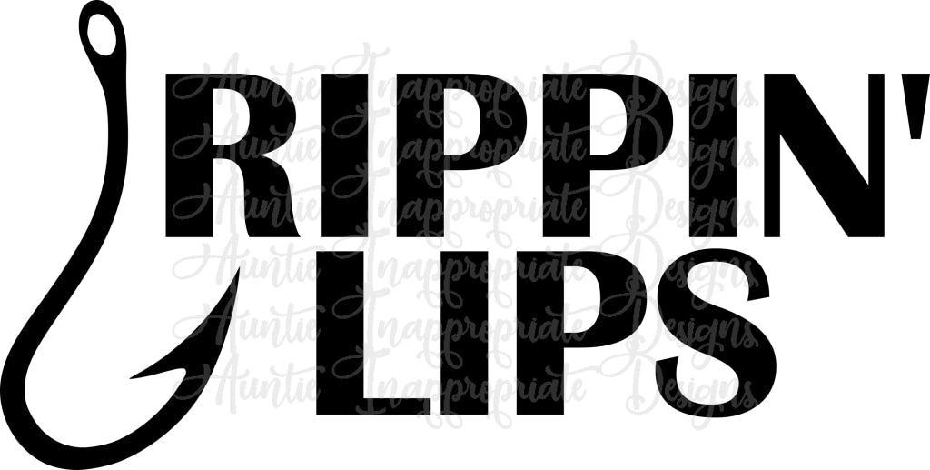 Download Rippin lips Fishing Digital SVG File - Auntie ...