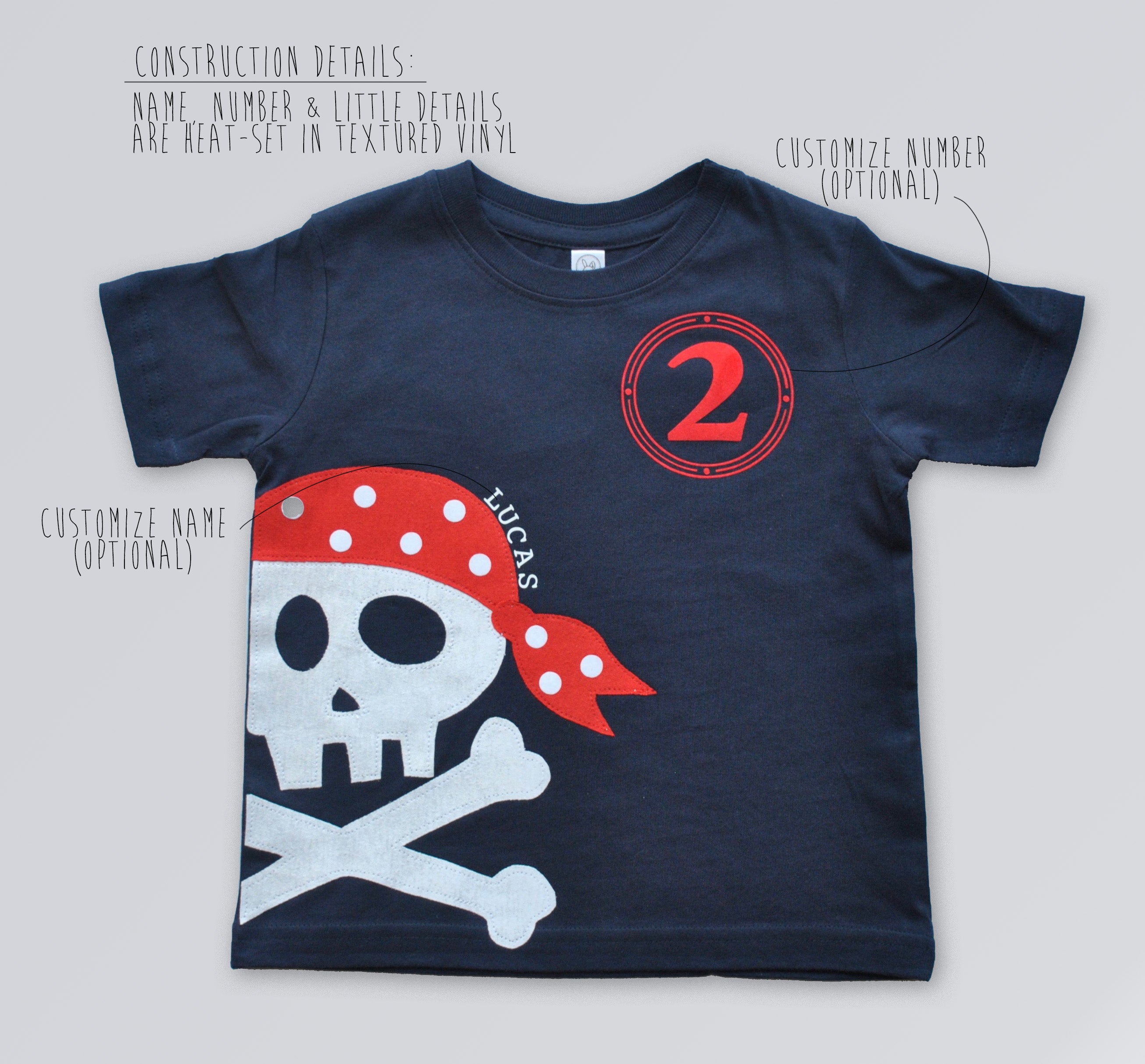 pirate birthday shirt