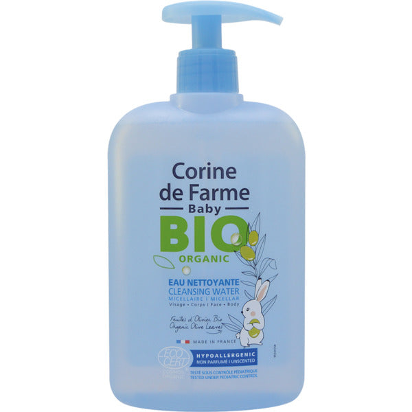 Corine De Farme Baby Bio Organic Cleansing Water Hypoallergenic 500ml Biorganic