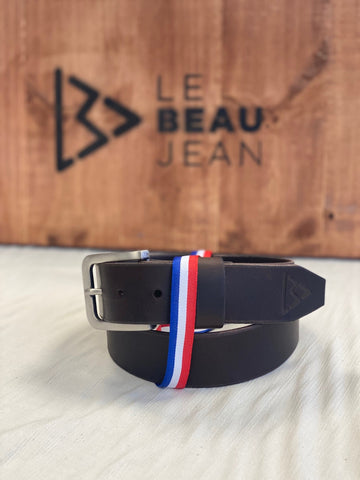 Le Beau Jean se lance dans le Made in France - ceinture en cuir - LeBeauJean.fr