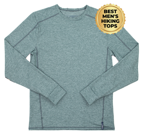 Best men's hiking tops alpine fit treeling long sleeve base layer