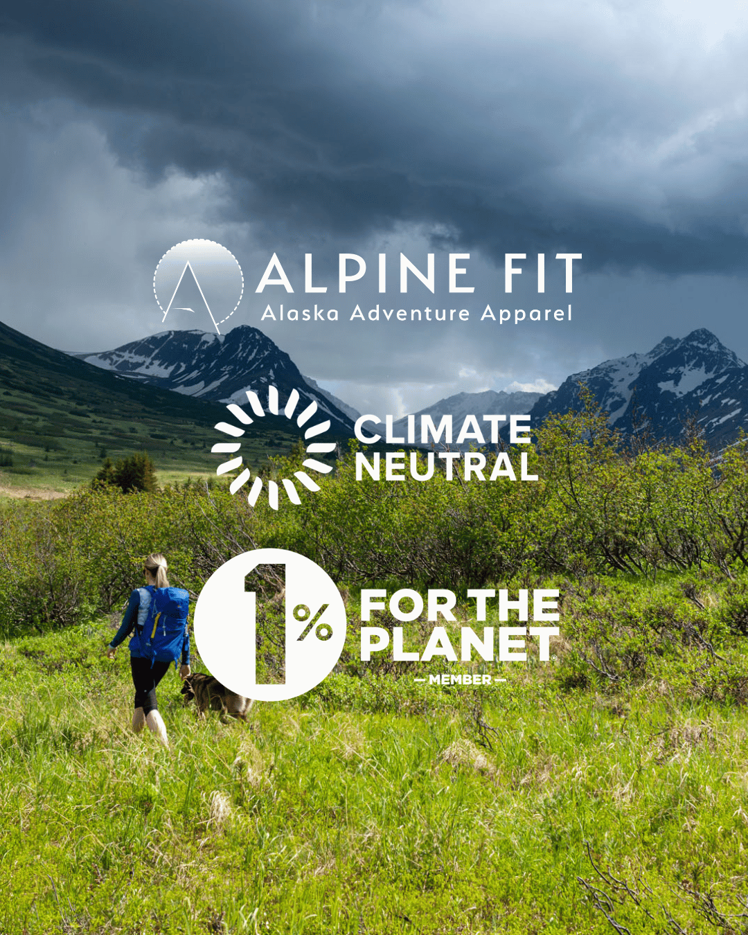 alpine fit one percent for the planet climate neutral