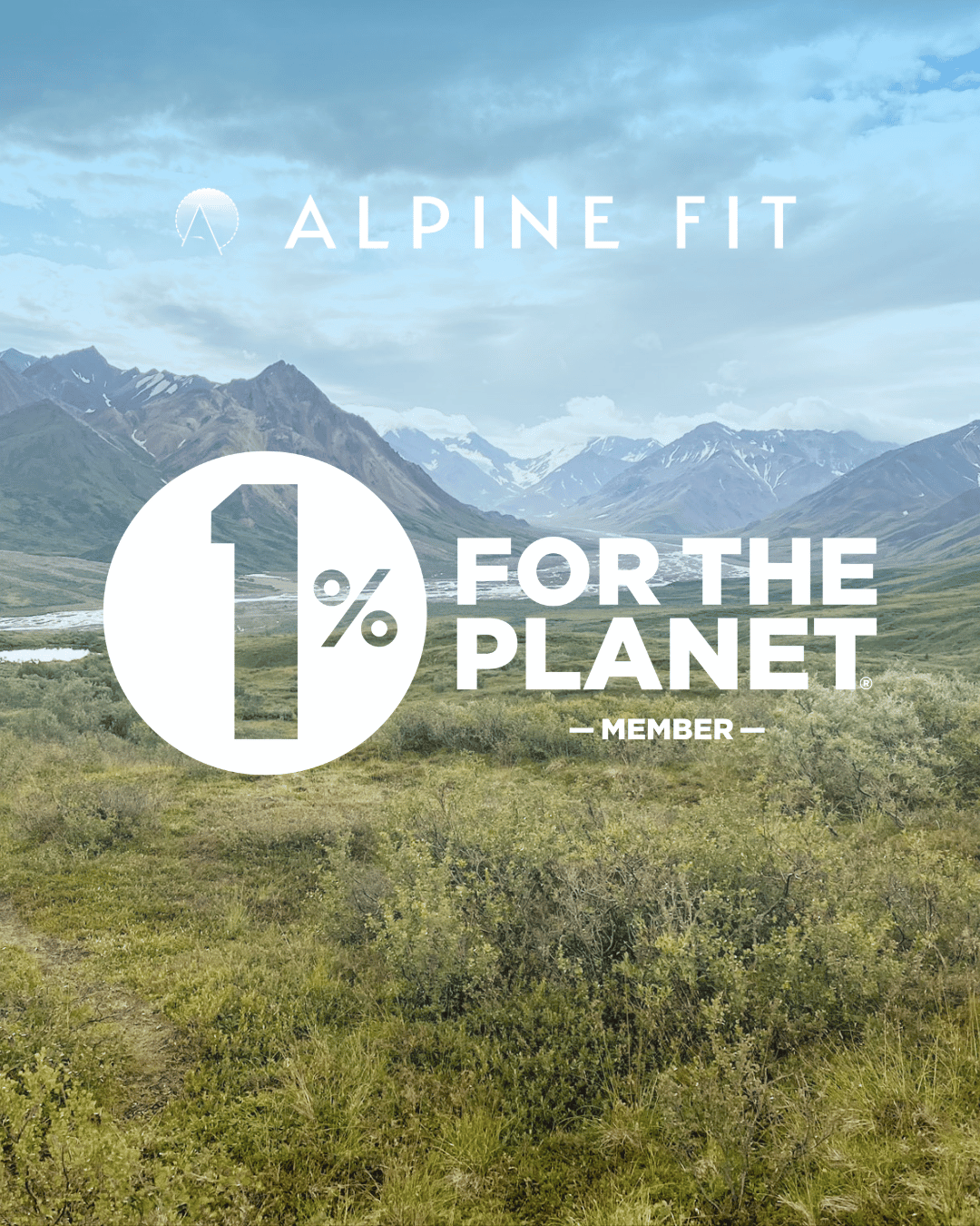 alpine fit one percent for the planet