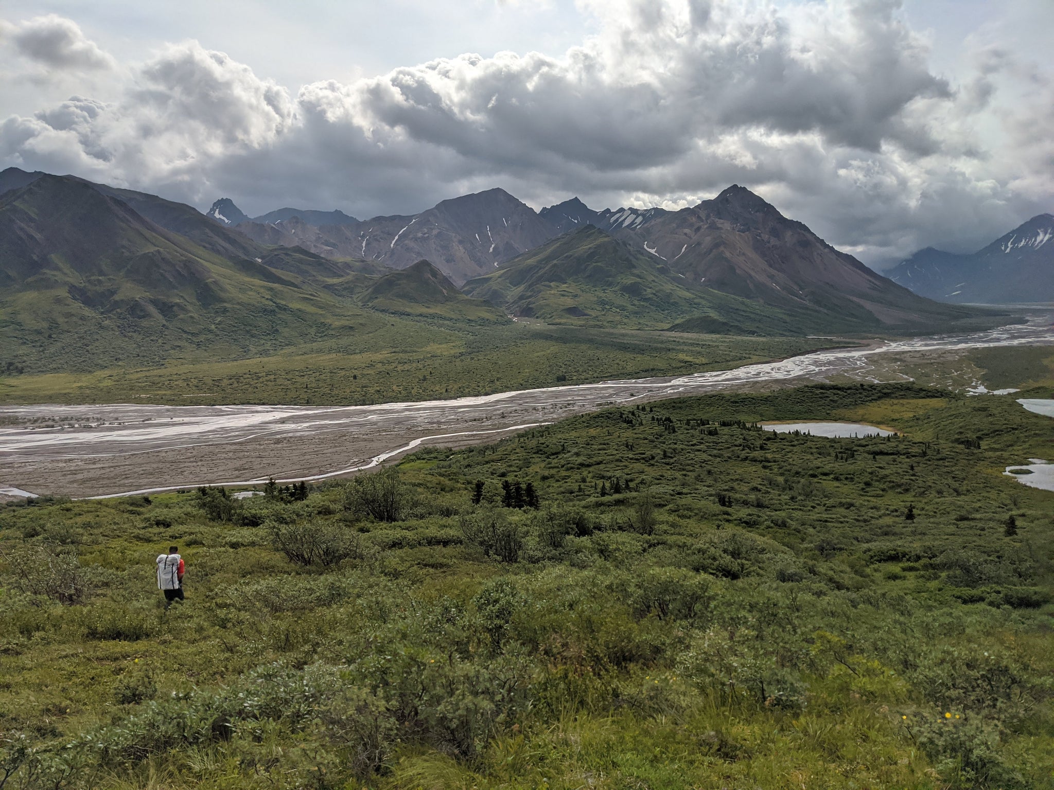 Photography while hiking in Denali National Park