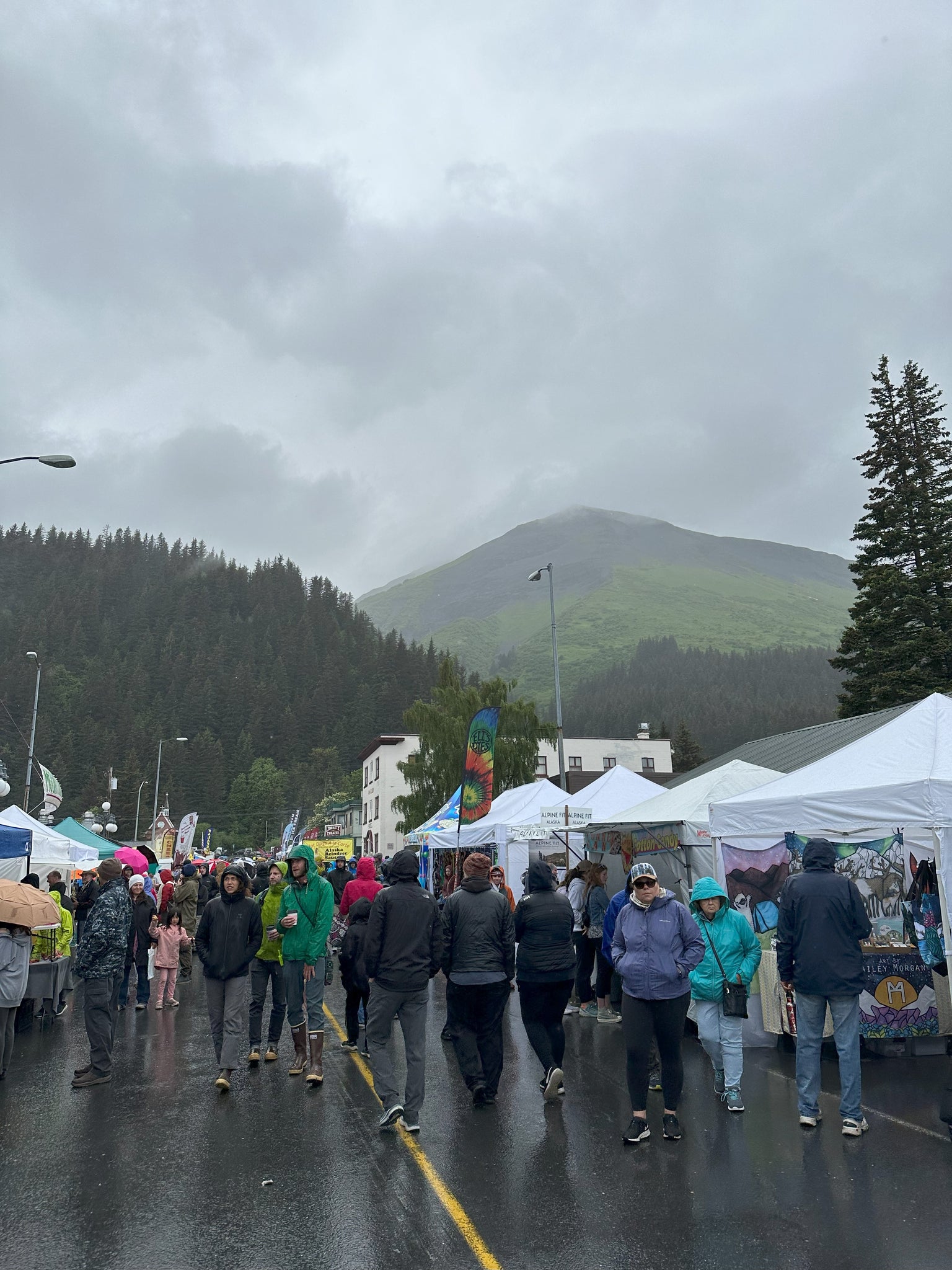 Seward Mount Marathon 4th of July Festival Rain Alpine Fit