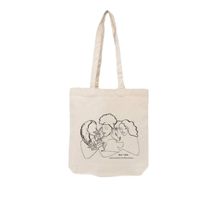 BTS Tumblrcore Organic Black Tote Bag