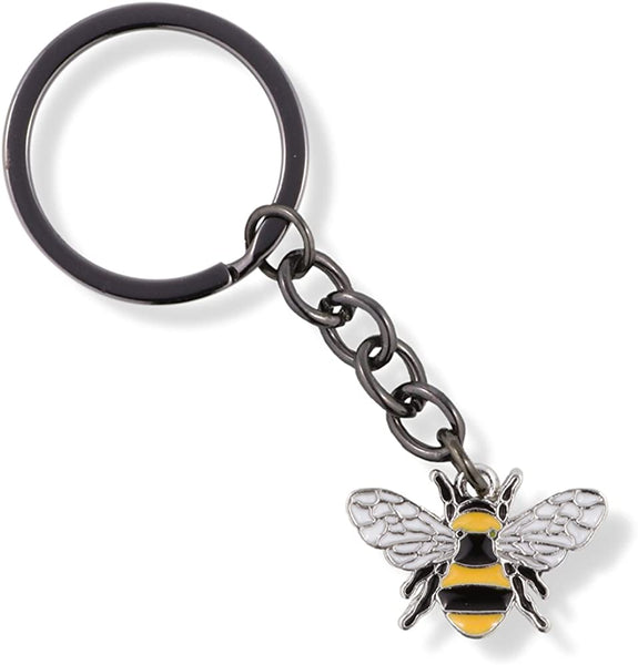 Cute Bee Keychain Bumble Bee Bag Charm Queen Bee Gifts For Her