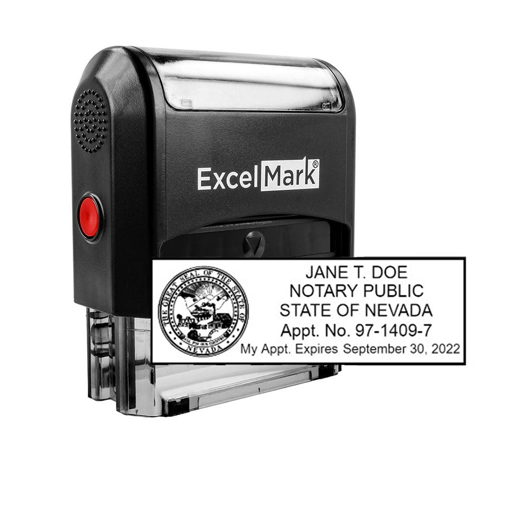 Self Inking Nevada Notary Stamp