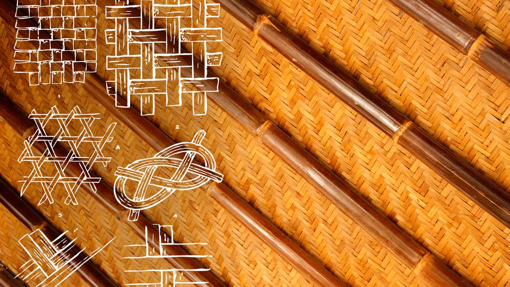 The Indonesia 6 motif is inspired by woven grass mats.