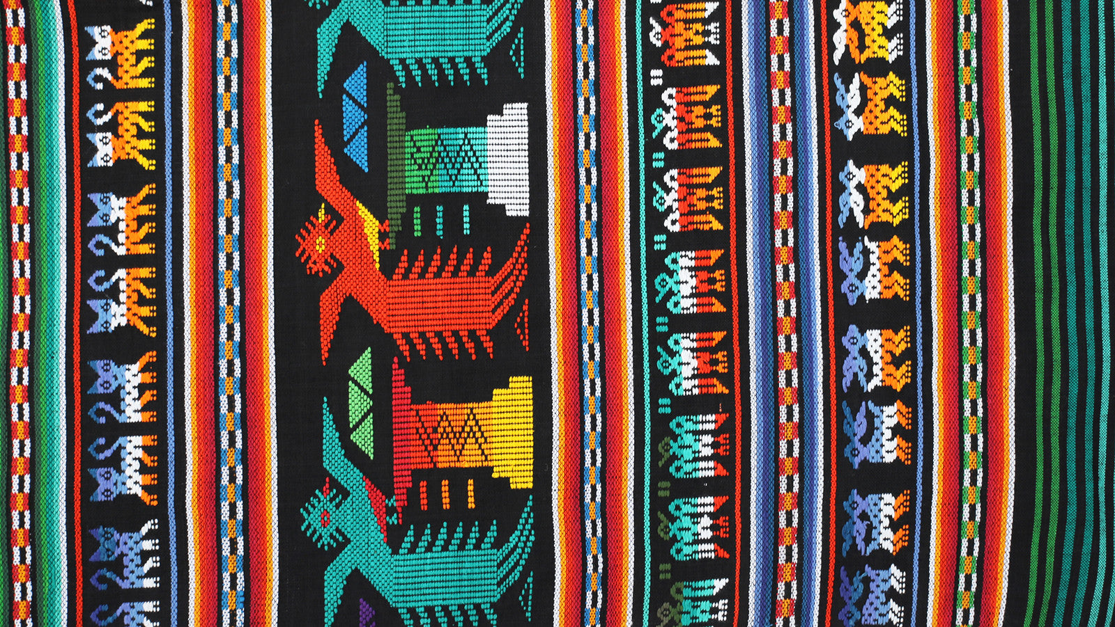 Hand-woven textile. Antiqua, Guatemala