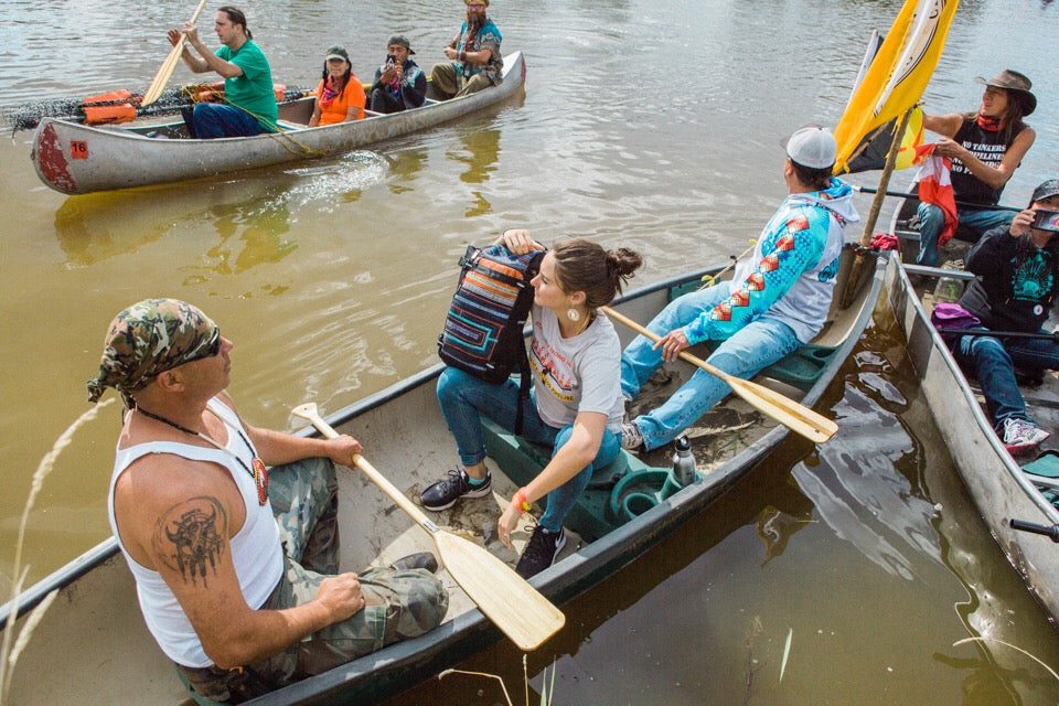 Shailene Woodley at Standing Rock 