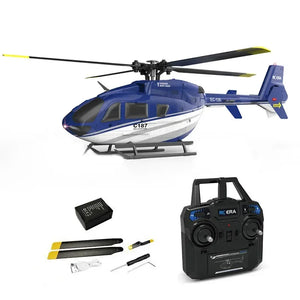 C187  EC135 4CH 6-Axis Gyro Single-Propeller Without Ailerons RC Helicopter  RTF - VAJJEXRC