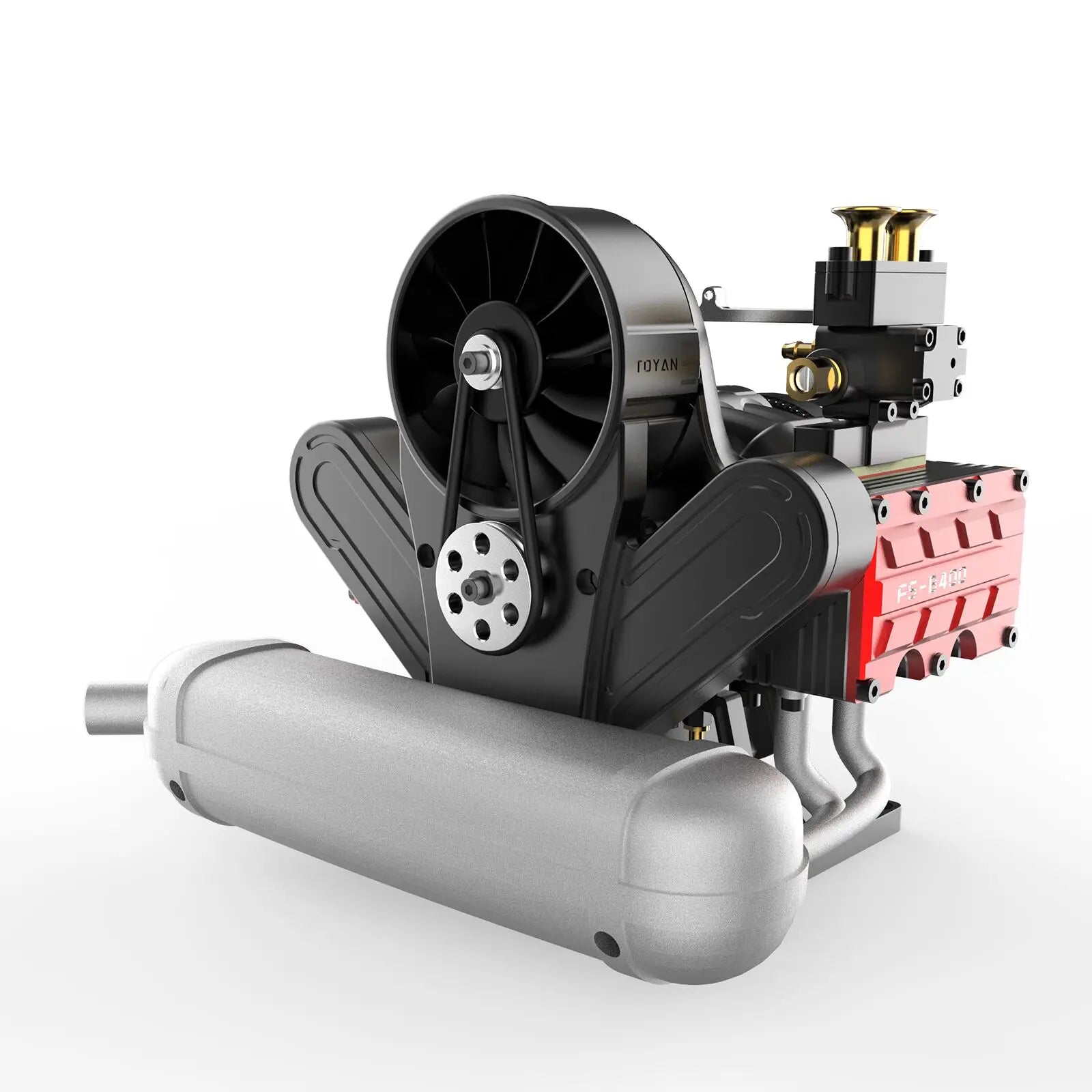 FS-B400 TOYAN 14CC 4 Stroke Air Cooled Gasoline Engine Model KIT
