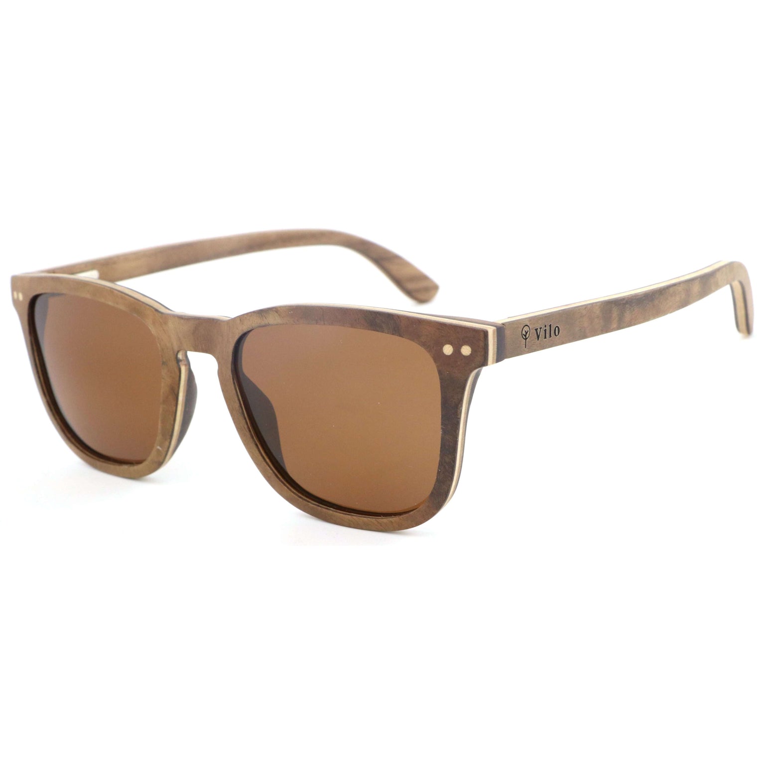 VILO Wooden Sunglasses Australia | Sustainable Wood | Custom Engraving