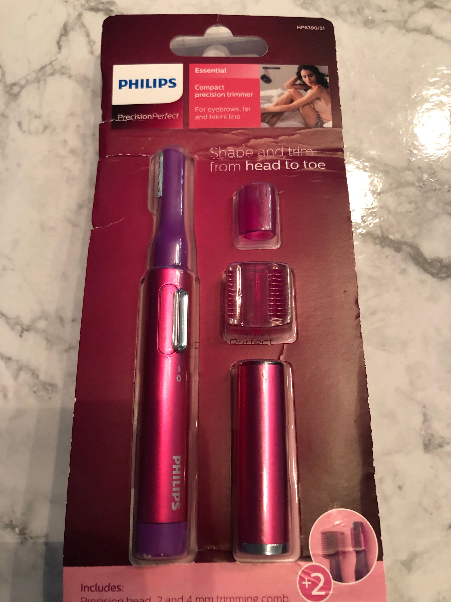 philips eyebrow trimmer for women