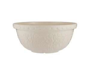 In the Forest Fox - Cream Mixing Bowl 11.75" (S12) - Circle X Country Store
