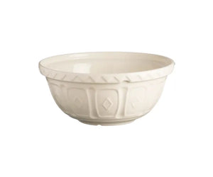 Colour Mix- Cream Mixing Bowl 11.75" (S12) - Circle X Country Store