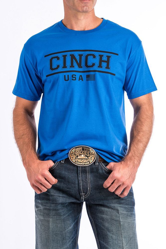 blue cinch shirt